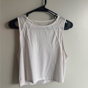 Lululemon Athletica White Tank Top